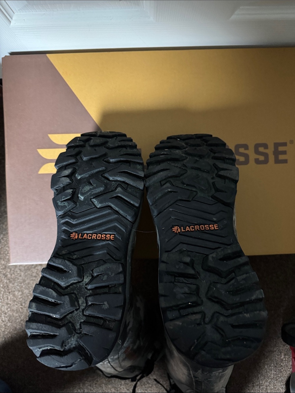 LaCrosse 18” Alpaburly Pro Sitka EVII Uninsulated Rubber Boots Size 10 - Picture 5 of 12